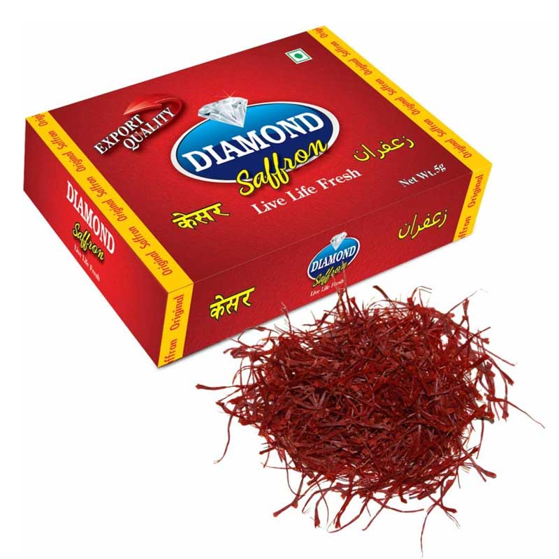 DIAMOND SAFFRON 1GM