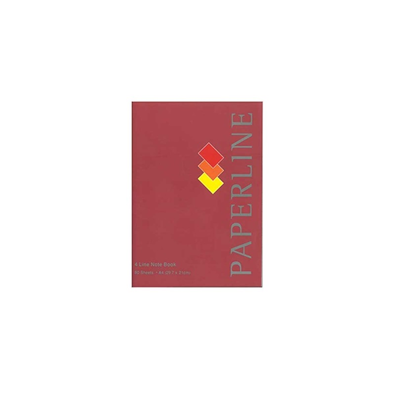 P/LINE 4LINE NOTE BOOK 80SH