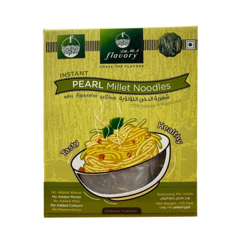 FLAVORY  GLUTEN FREE PEARL MILLET NOODLES 175 GM