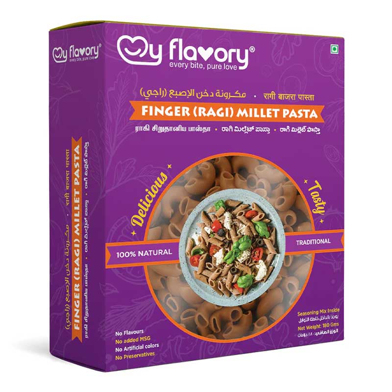 FLAVORY FINGER MILLET PASTA  180GM