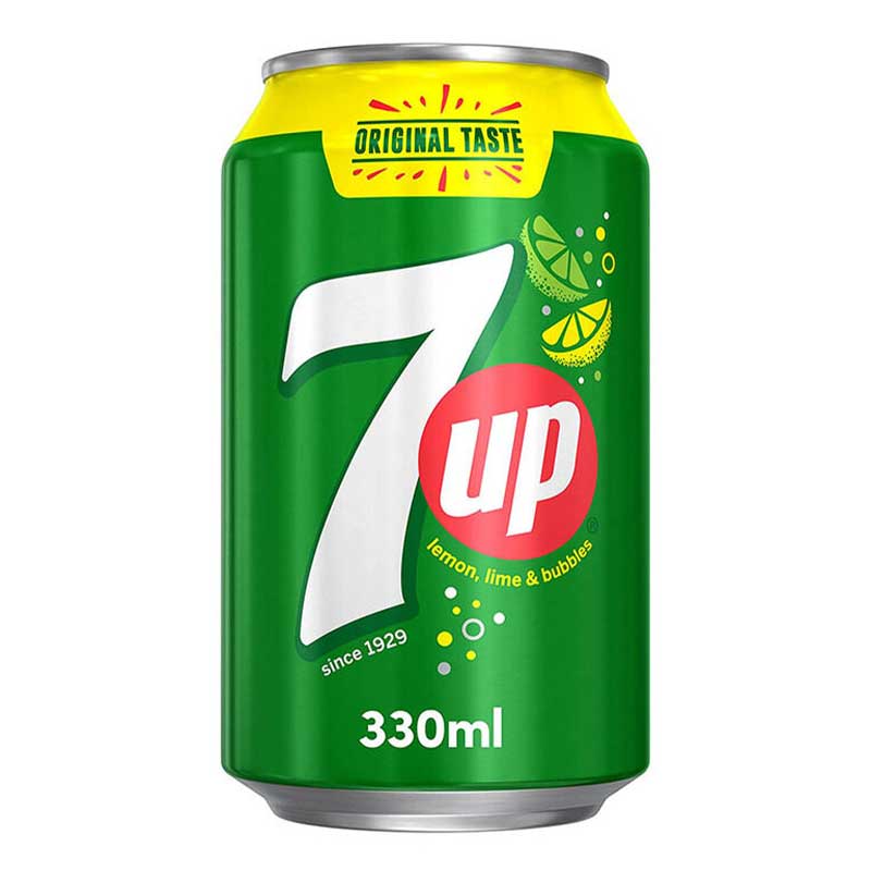 7UP 330ML CAN