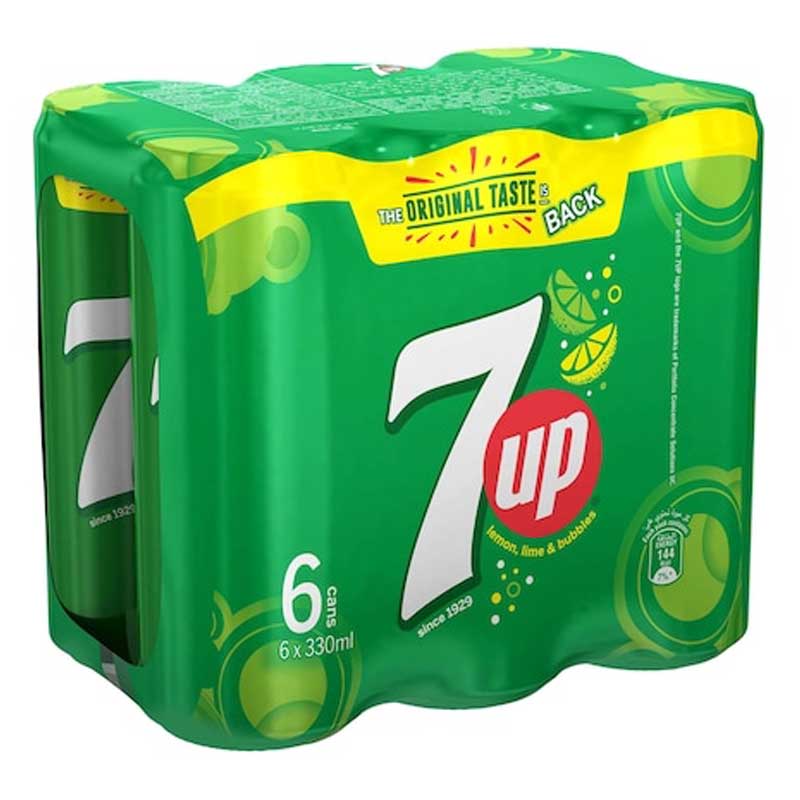 7UP 330ML CAN