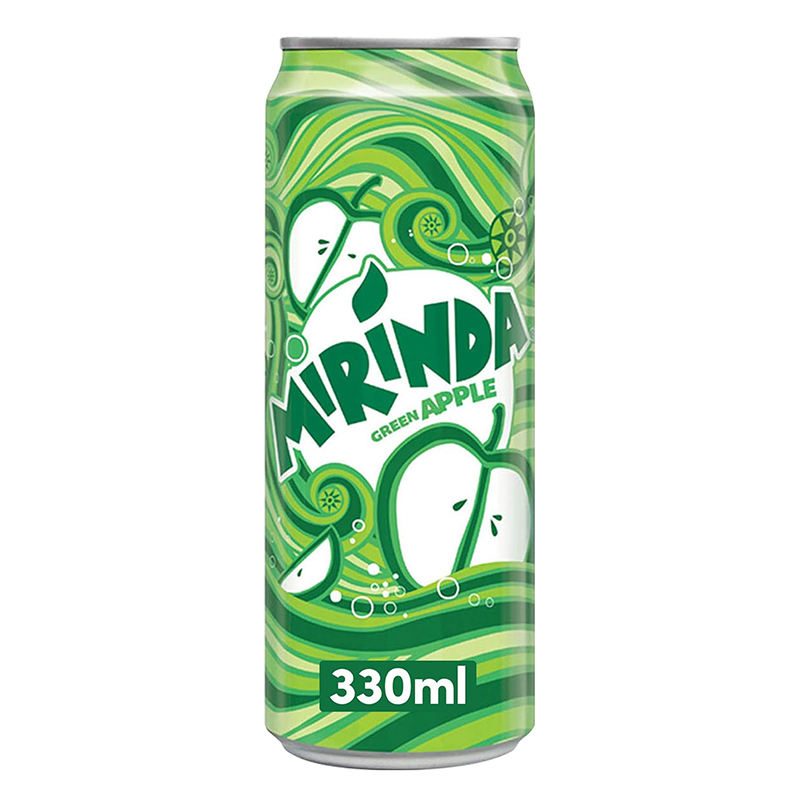 MIRINDA APPLE 330ML CAN