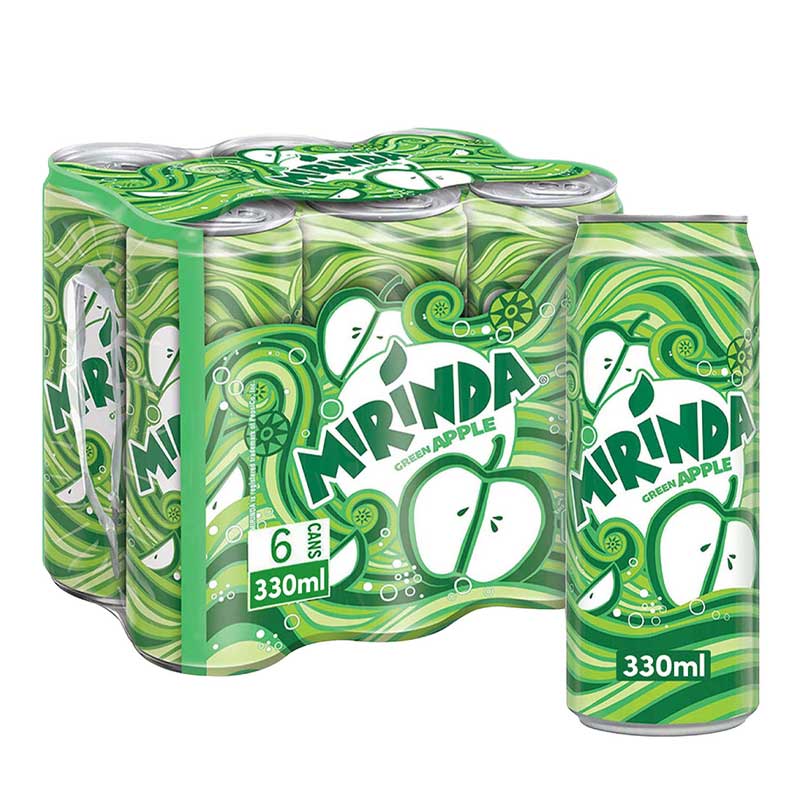 MIRINDA APPLE 330ML CAN