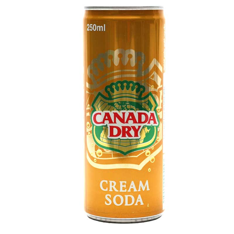 CANADA DRY CREAM SODA 250ML