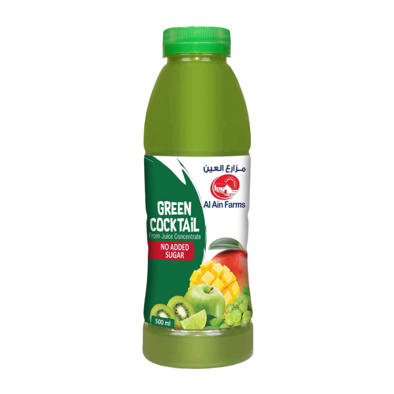 AL AIN JUICE GREEN COCKTAIL NECTAR 500ML