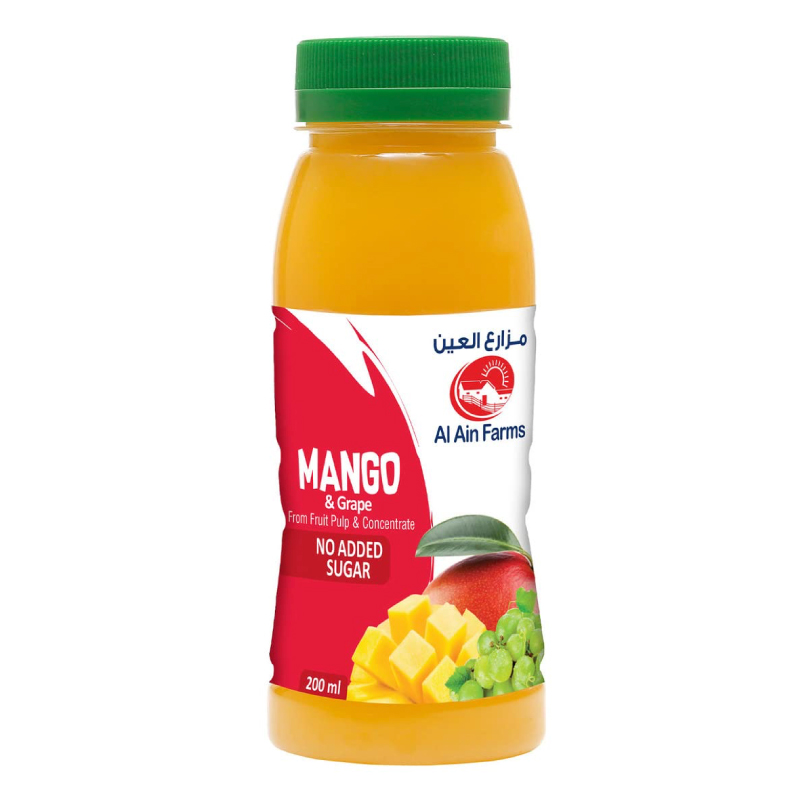 AL AIN JUICE MANGO&amp;GRAPE NECTAR 200ML