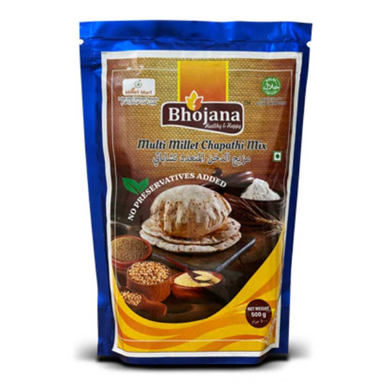 MILLET MART MULTI MILLET CHAPATHI MIX 500GM