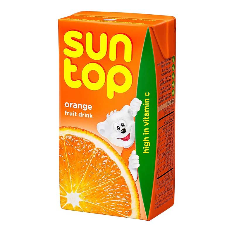 SUNTOP JUICE ORANGE 125ML