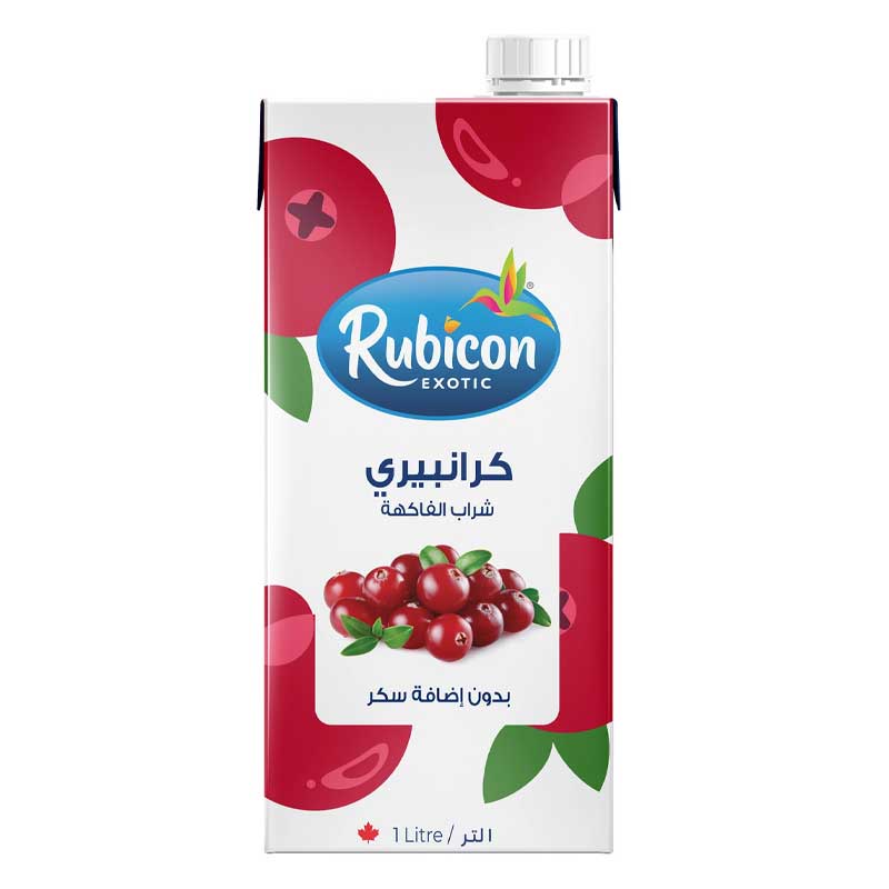 RUBICON JUICE CRNBRY S/F 1LT