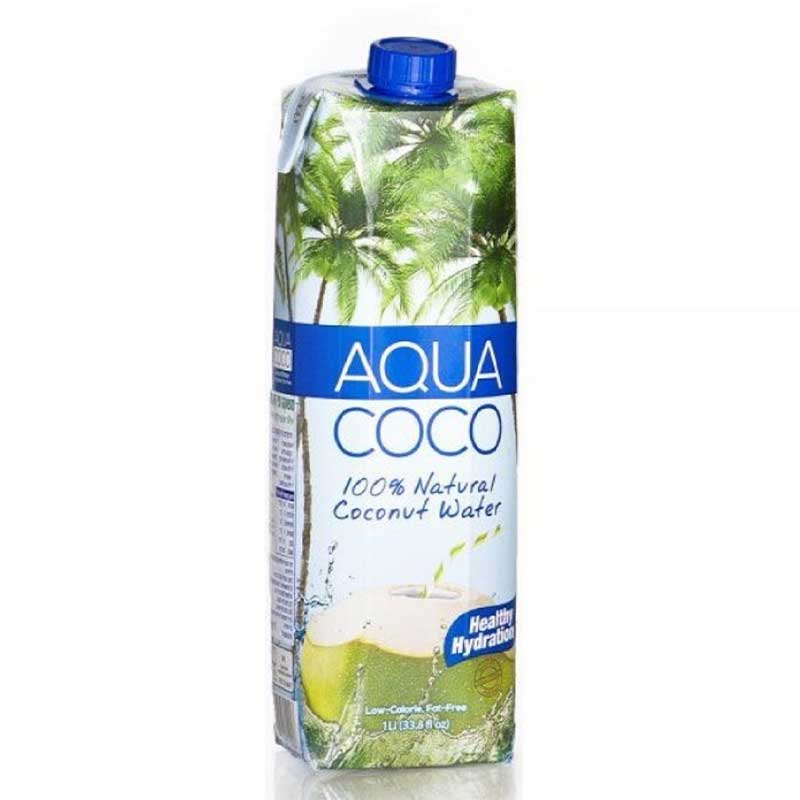 AQUA COCO COCONUT WATER 1LT