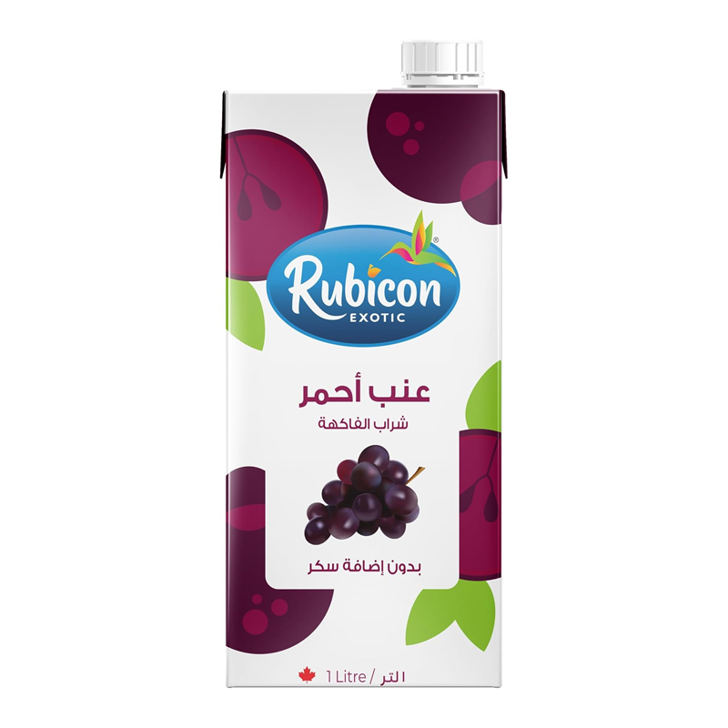 RUBICON RED GRAPE DRINK 1LTR
