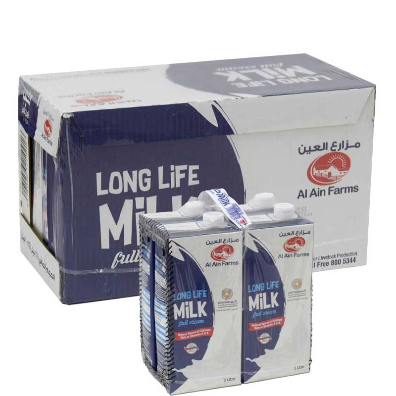 AL AIN UHT FULL CREAM 12x1LtR