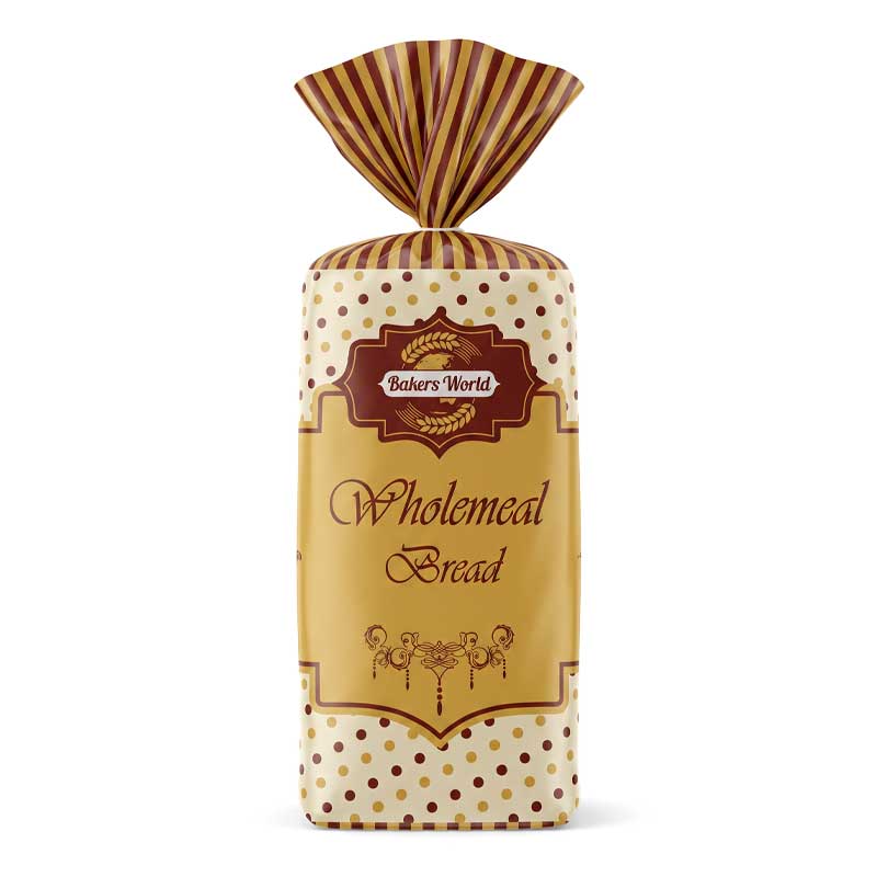 BAKERS WORLD WHL MEAL BREAD 600GM