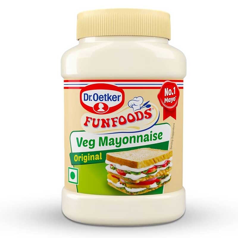 DR OETKAR FUNFOODS MAYONNAISE VEG 275GM