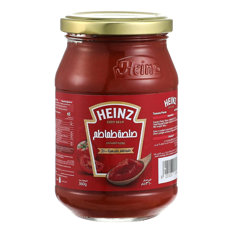 HEINZ TOMATO PASTE 370 GMS