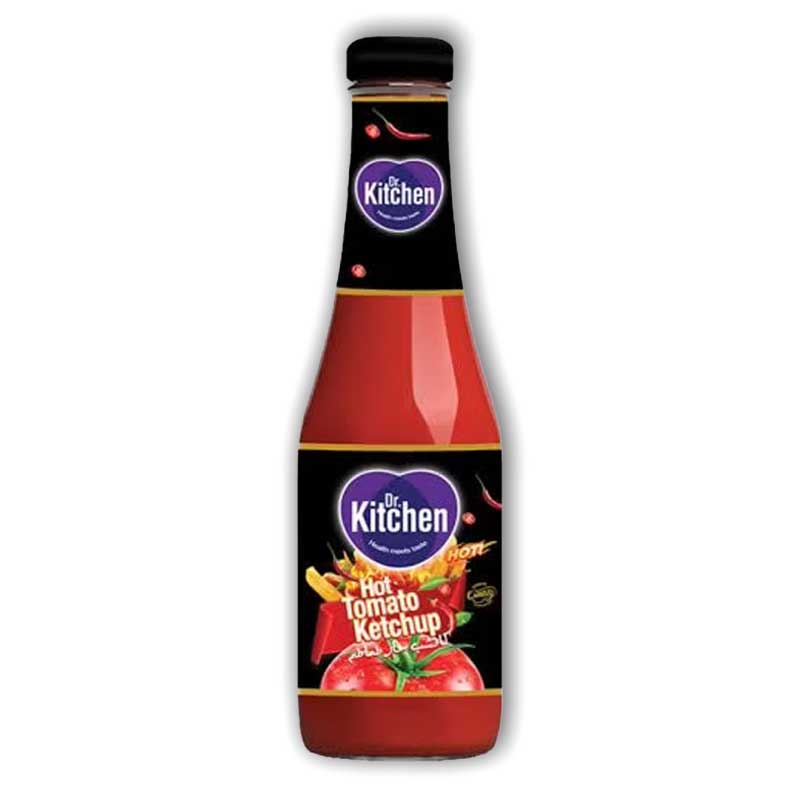 DR KITCHEN TOMATO HOT KETCHUP 340GM