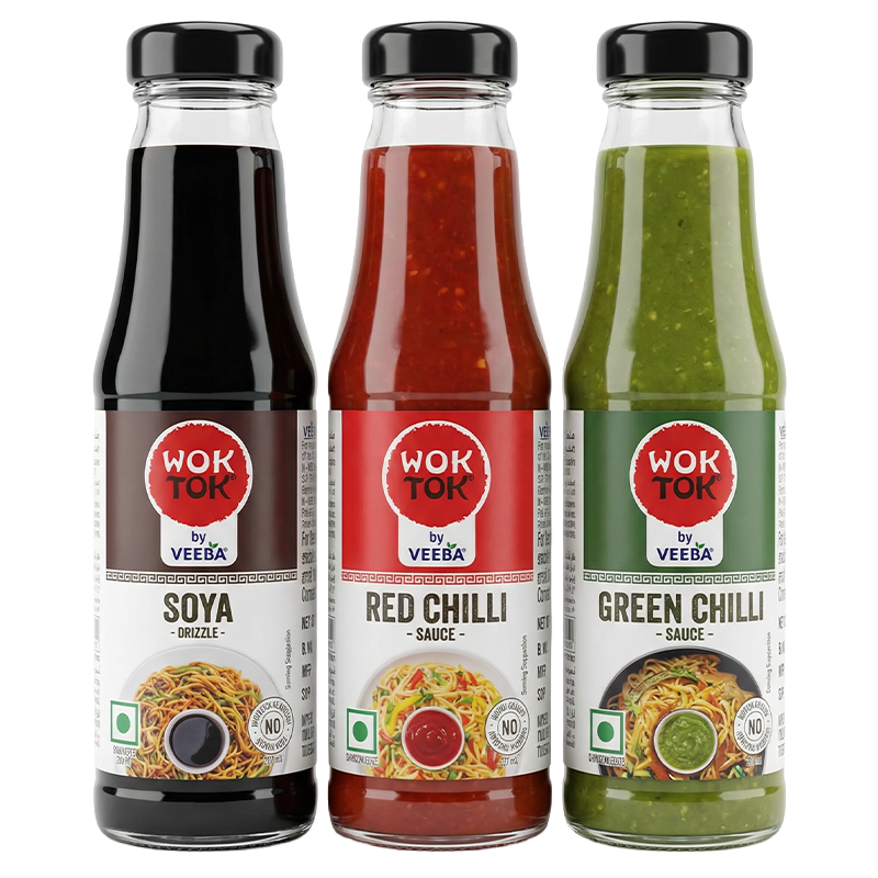 VEEBA SAUCE ASSORTED 3X200GM