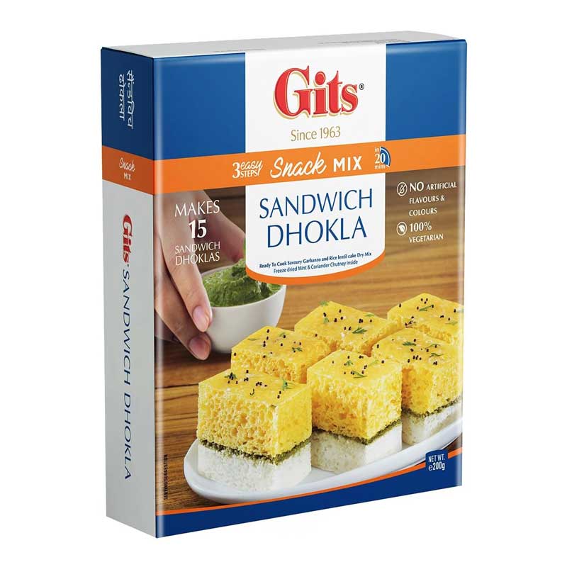 GITS SANDWICH DHOKLA MIX 200GM