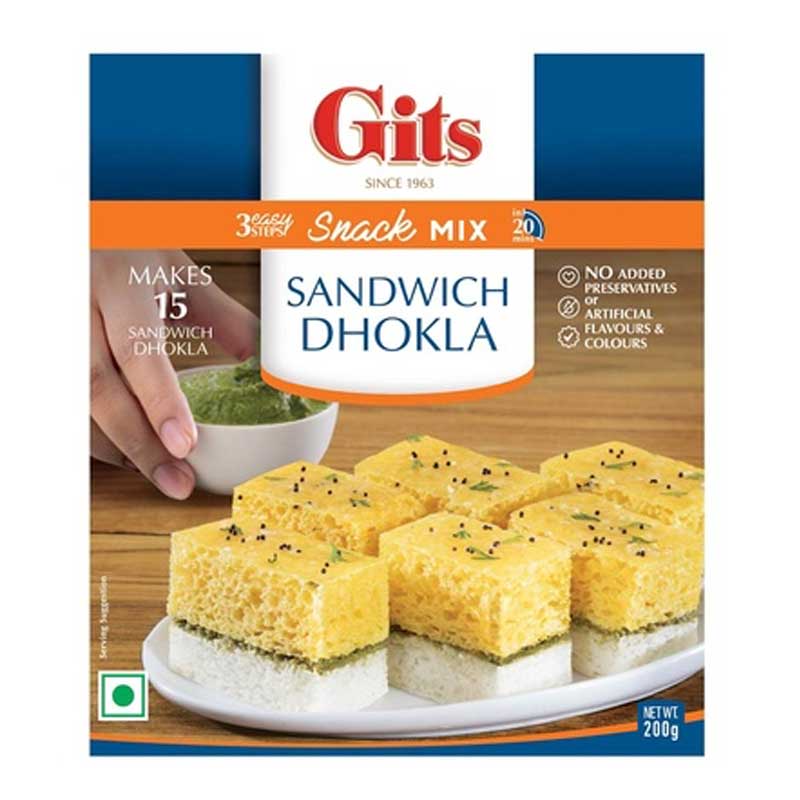 GITS SANDWICH DHOKLA MIX 200GM