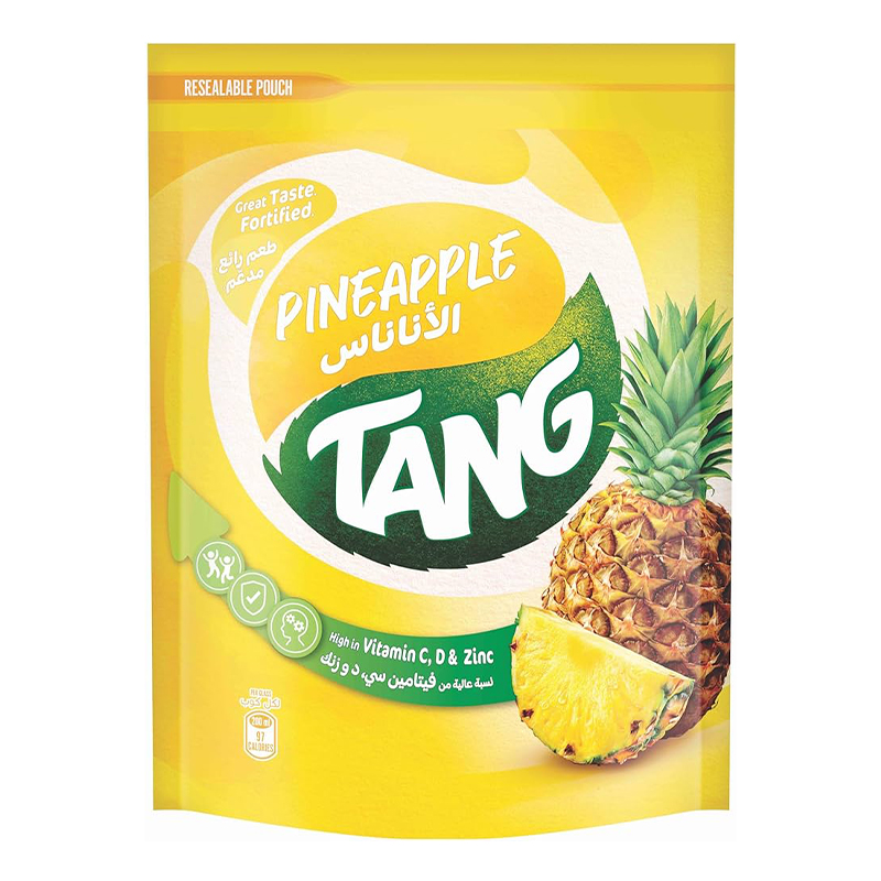 TANG PINEAPPLE POUCH 375GM