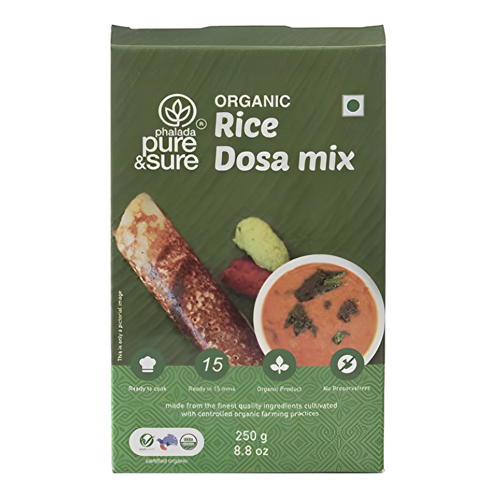 PURE &amp; SURE ORGANIC RAGI DOSA MIX 250GM