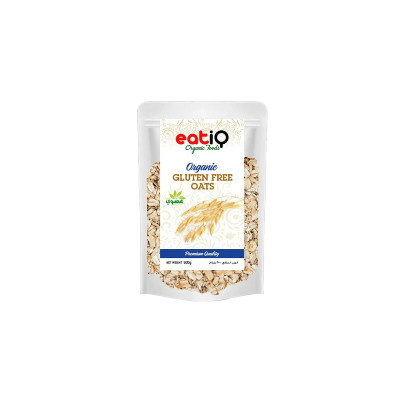 EATIQ ORGANIC GLUTEN FREE OATS 500GM