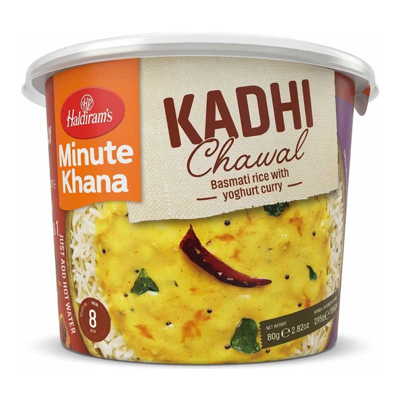 HALDIRAMS INSTANT BOWL KADHI CHAWAL 80GM
