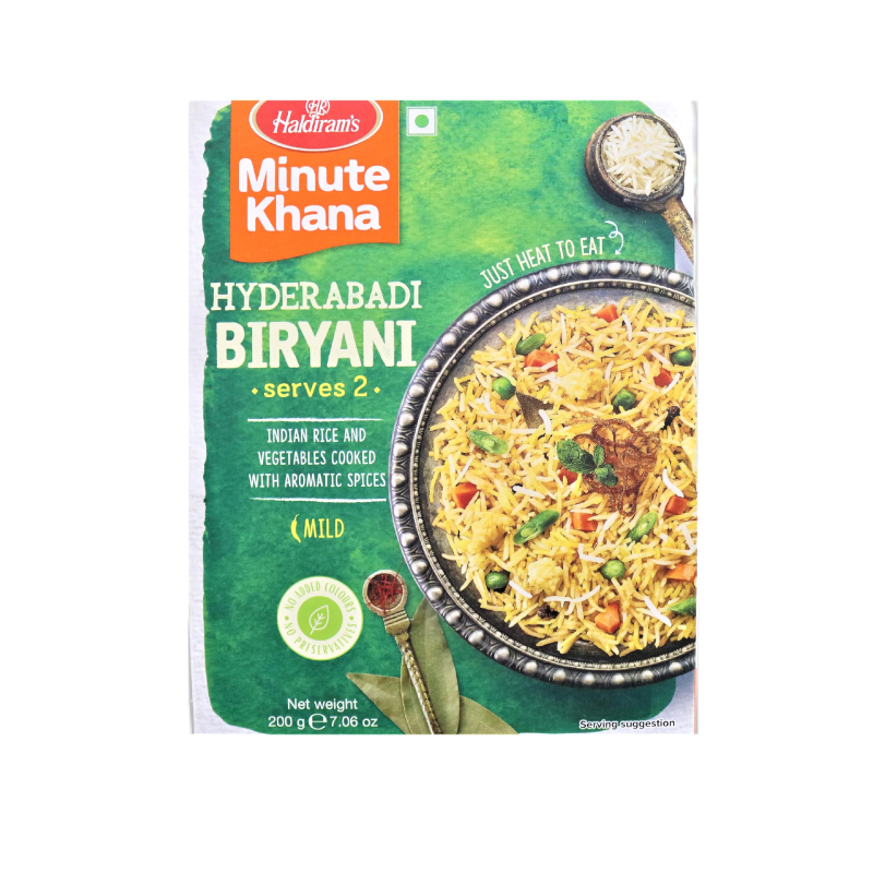 HALDIRAMS MASALA HYDERABADI BIRYANI 200GM