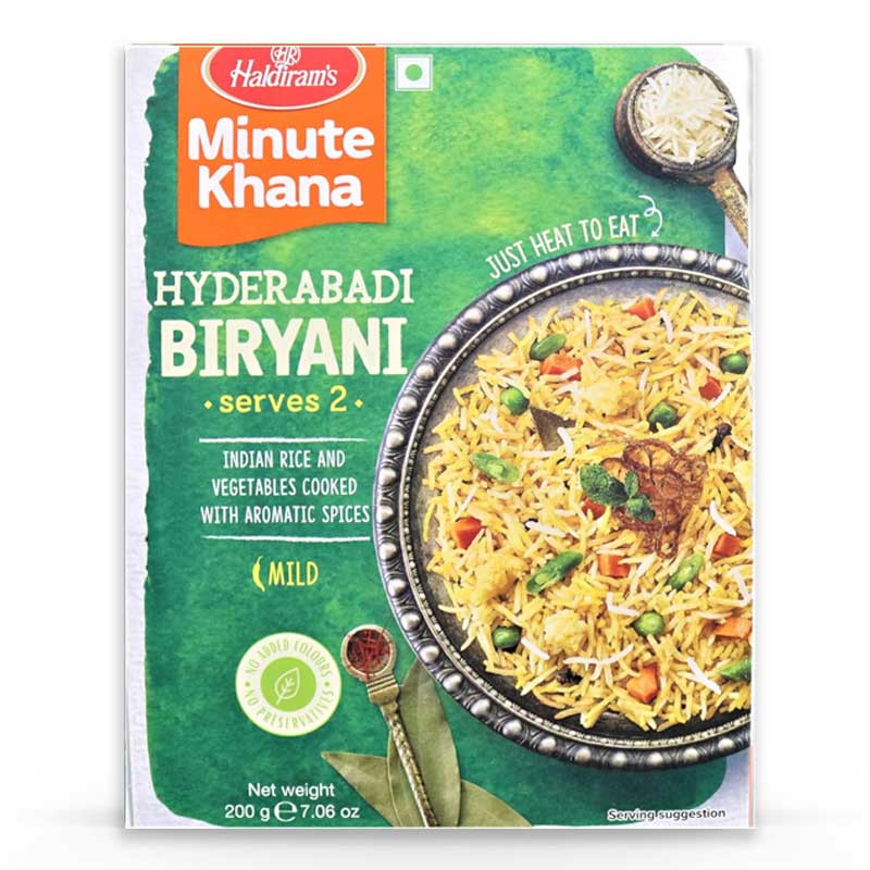 HALDIRAMS MASALA HYDERABADI BIRYANI 200GM