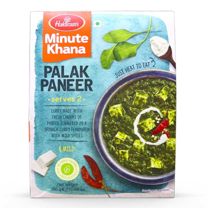 HALDIRAMS CURRY N PALAK PANEER 300GM
