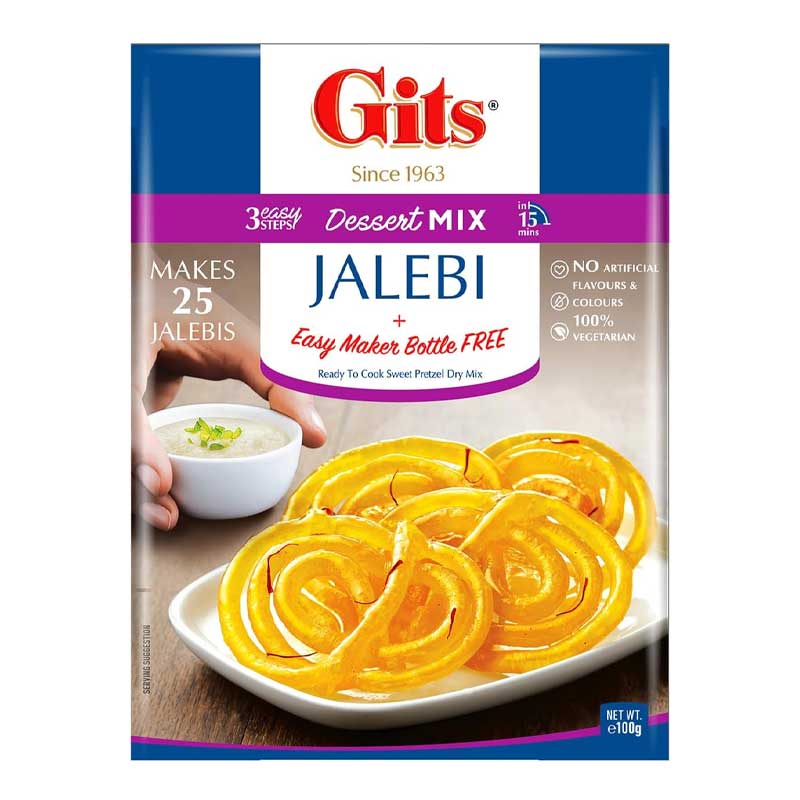 GITS JALEBI MIX 100GM