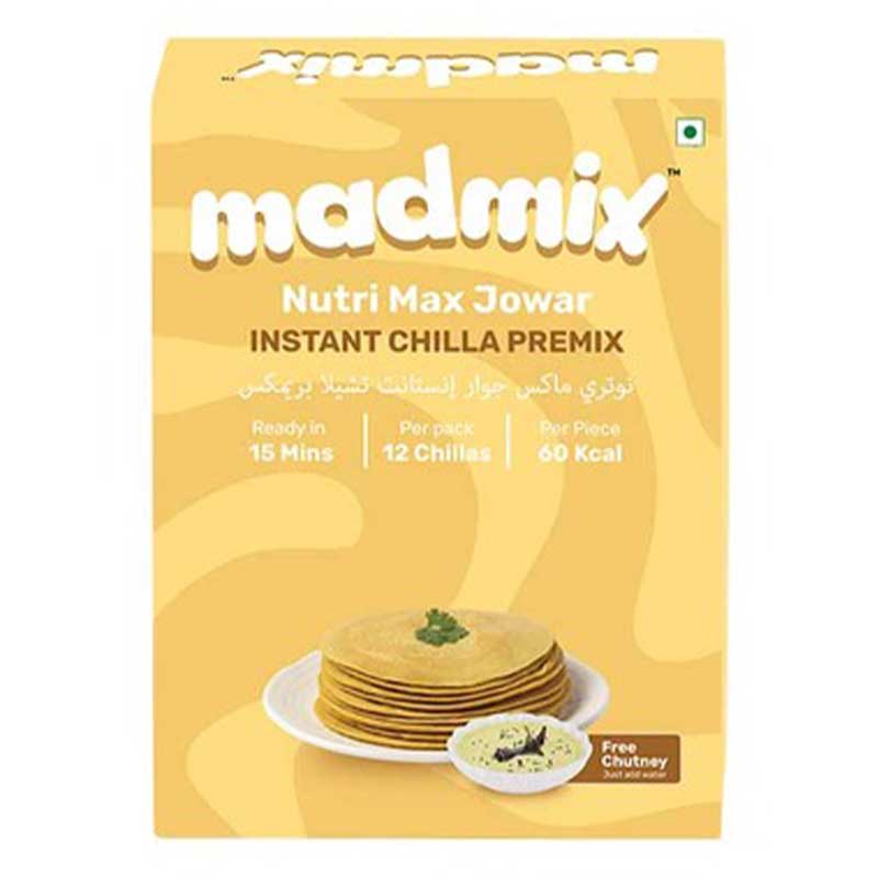 MADMIX JOWAR INSTANT CHILLA PREMIX 270GM