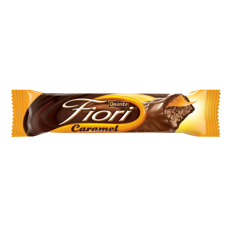 QUANTA BARS  FIORI CAREMEL 40GM