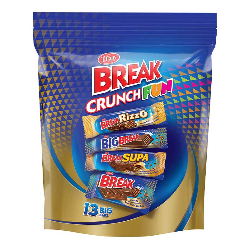 TIFFANY BREAK CRUNCH FUN 390GM