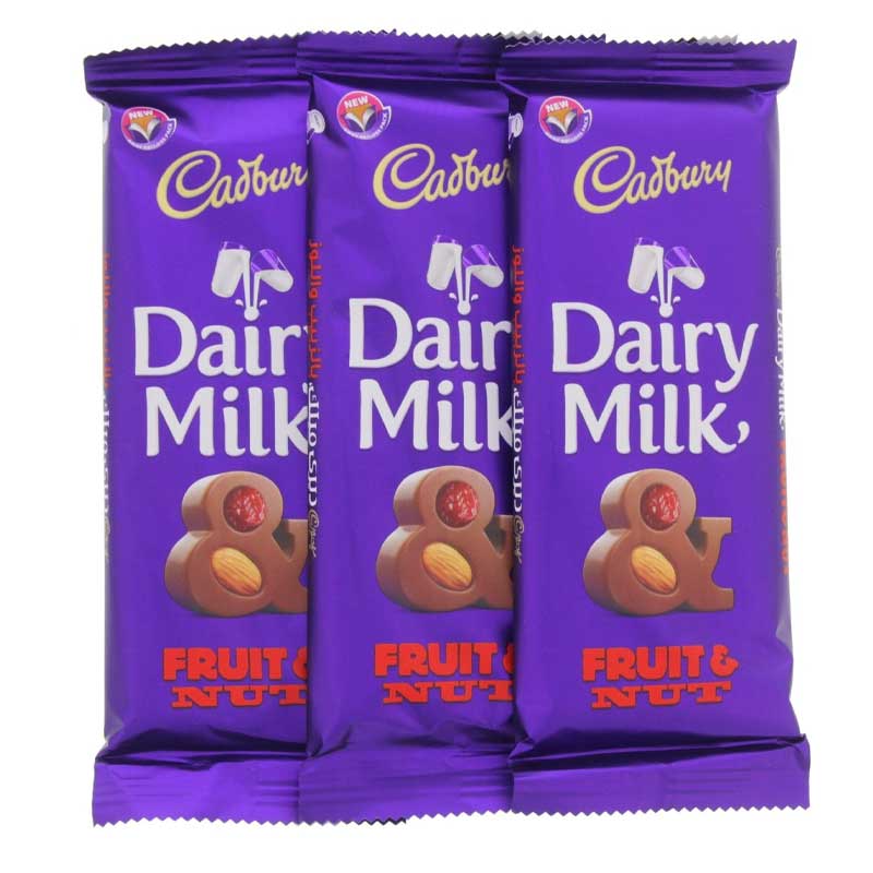 CADBURY FRUIT&amp;NUT 100GMx3