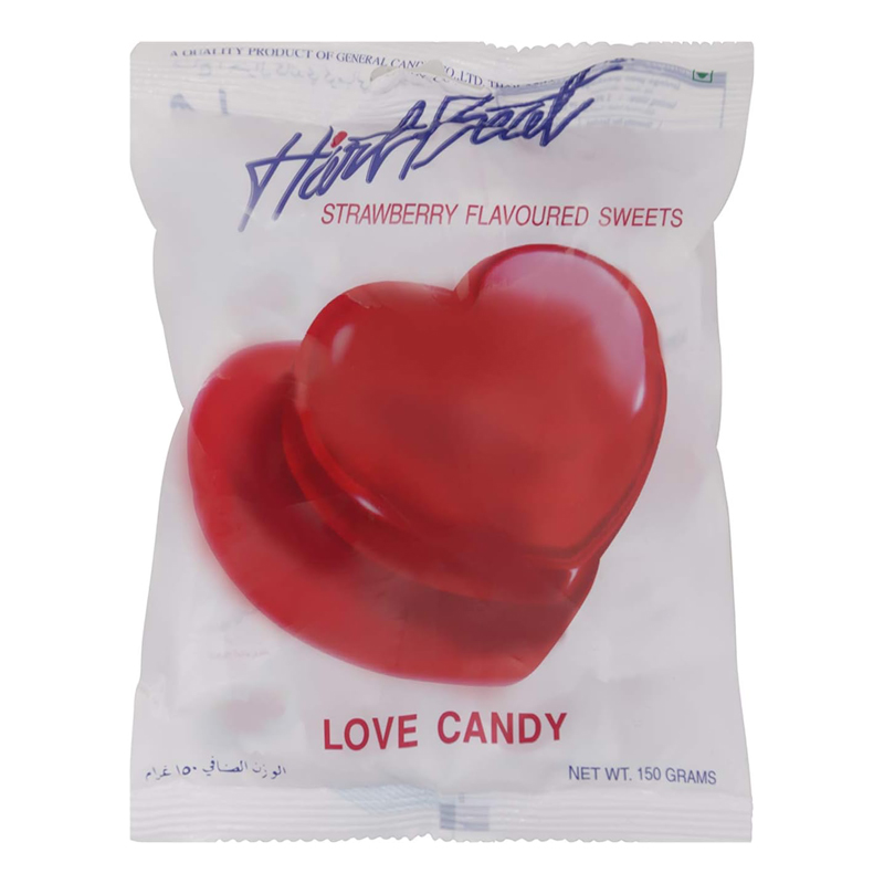 HARTBEAT CANDY STRAWBERRY 150GM