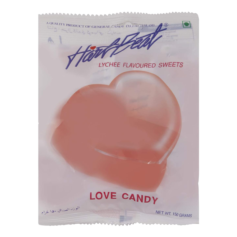 HARTBEAT CANDY LYCHEE 150GM