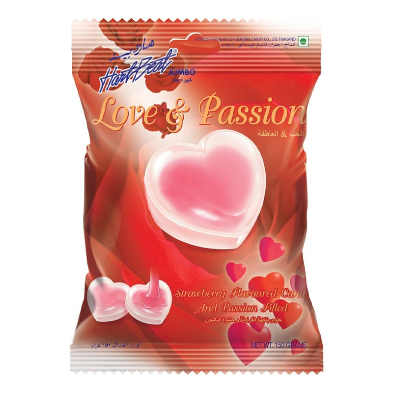 HARTBEAT CANDY LOVE&amp;PASSION 150GM