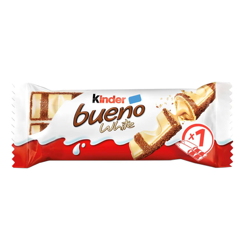 KINDER BUENO WHITE T2 39GM