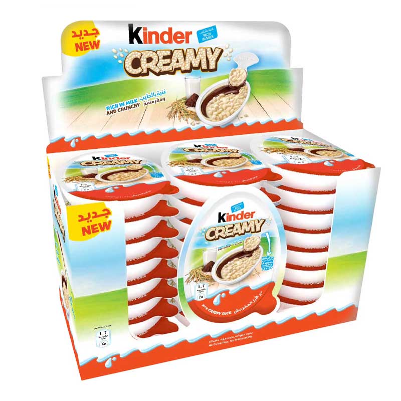 KINDER CREAMY T1X6X24