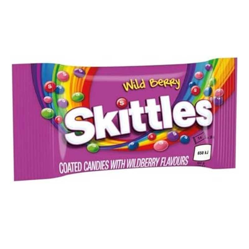 SKITTLES WILD BERRY FLAVOURED 38 GM