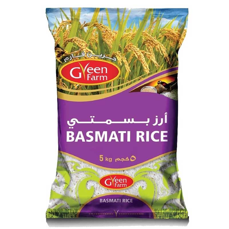 GREEN FARM BASMATI RICE 5KG