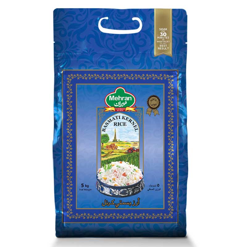 MEHRAN BASMATI KERNAL RICE 5KG