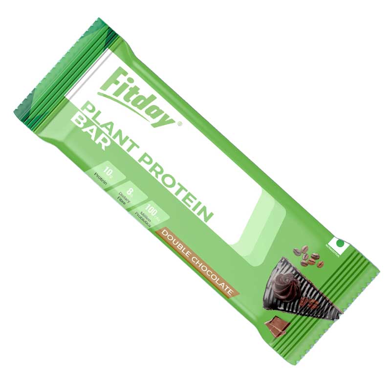 FITDAY PROTIEN BAR DOUBLE CHOCOLATE 45GM
