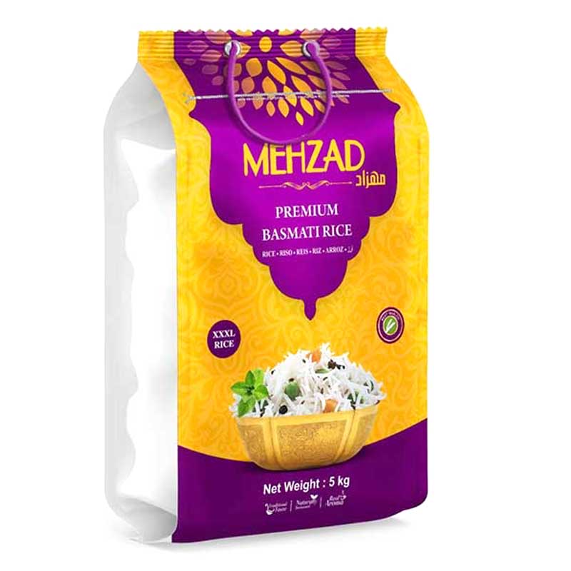 MEHZAD PREMIUM BASMATI RICE 5KG