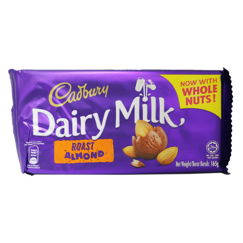 CADBURY ROASTED ALMOND 160GM