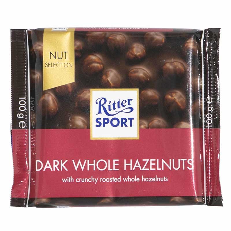 RITTER SPORT DARK HAZALNUT 100GM