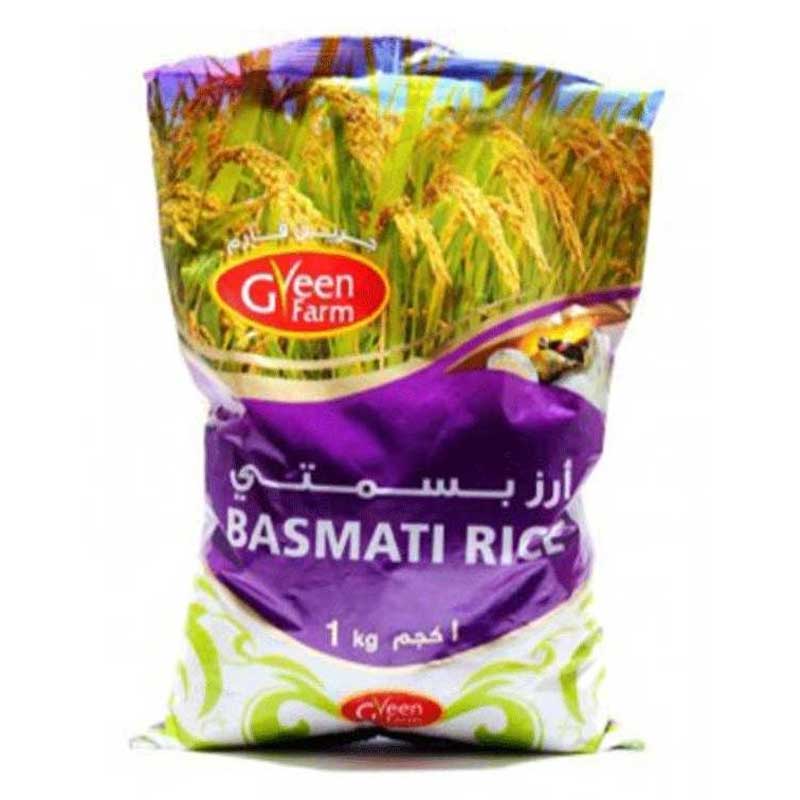 GREEN FARM BASMATI RICE  1KG