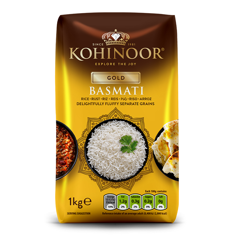 KOHINOOR GOLD BASMATI RICE 1KG
